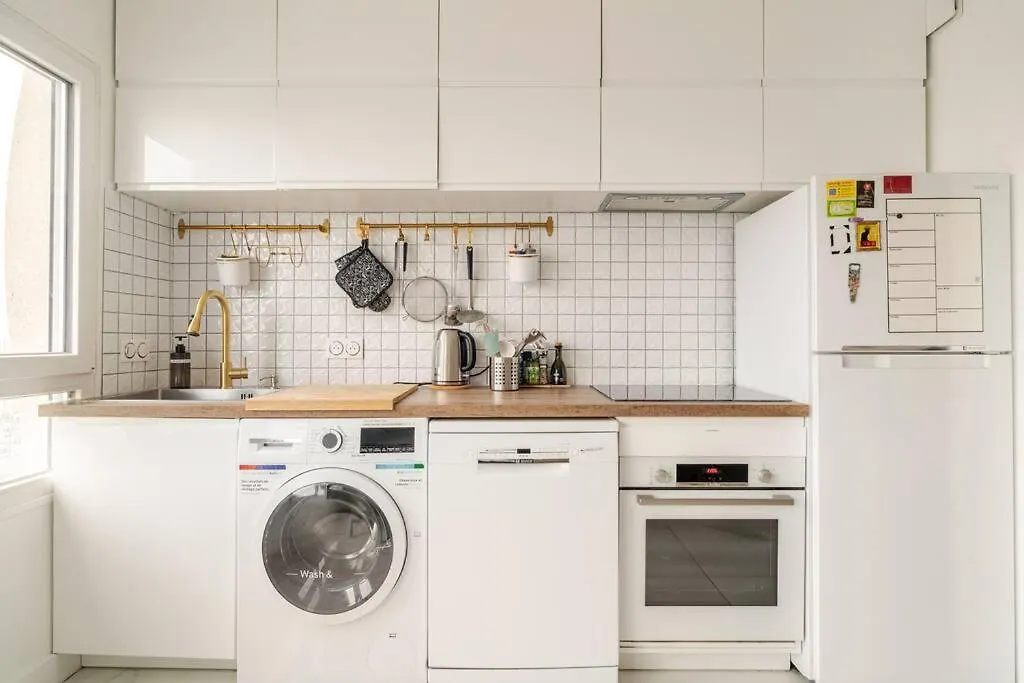 Nice Apartment With Amazing View Of Paris With Private Parking فرنسا